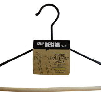 CINTRE EPAULEMENT METAL ET BOIS