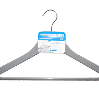 CINTRE SOFT TOUCH BOIS ANTIGLISSE