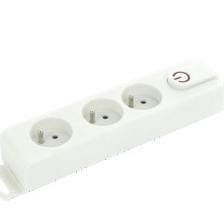 MULTIPRISE X3 BLANC +1.5M + INT