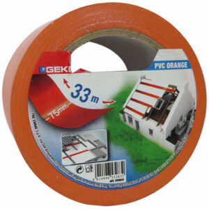 GEKO ADH PVC REPAR ORANGE 75X33MM
