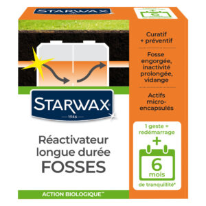 REACTIVATEUR FOSSE BLOQ 500G 6MOIS