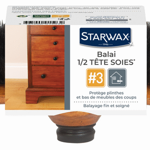 BALAI 1/2TETE 90%SOIE SOL INTERIEUR