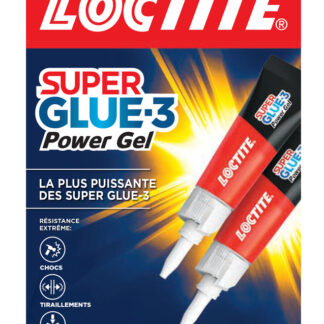 SUPERGLUE-3 POWER GEL TUBE 2X3G