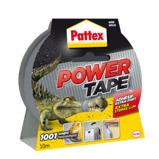 ADHESIF POWER TAPE 5X10M GRIS