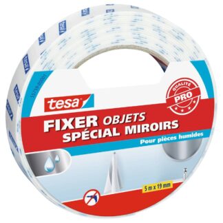 TESA FIXER OBJET DBL F MIROIR 5X19