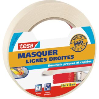 TESA MASQUER LIGNES DROITES 50X19