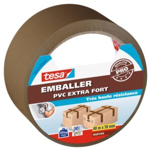 TESA EMBALLER PVC EXTRA F BRUN40X50
