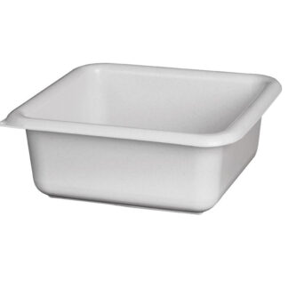 CUVETTE CARREE 29 CM GRIS MOUCH.