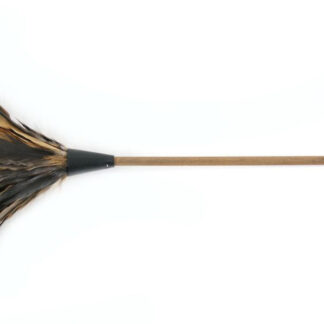 PLUMEAU COQ NATUREL BAGUETTE BOIS