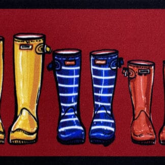 FAMILY BOOTS RED 40X60