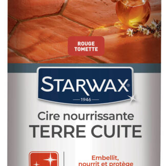 CIRE TOMETTES TERRE CUITES ROUGE1L