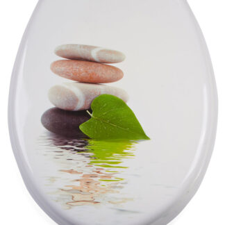 ABATTANT WC MDF LINGGA BLANC VERT