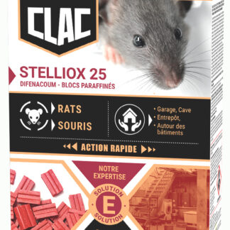 CLAC RATICIDE RATS SOURIS BLOCS150G