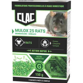 CLAC RATICIDE RATS CEREALES 150G