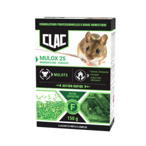 CLAC RATICIDE MULOTS CEREALES 150G