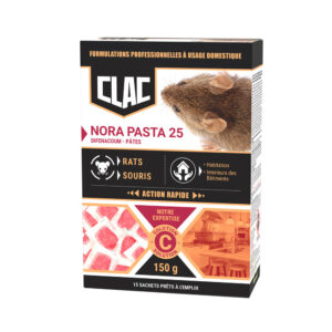 CLAC RATICIDE R-S PATES HUILEES150G