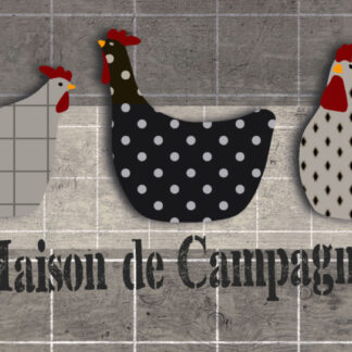 TAPIS VELVET MAISON CAMPAGNE 45X75