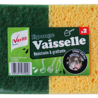 2 TAMPONS S/EPONGE VEGE VERITT
