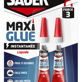 SADER MAXIGLUE LIQUIDE 2 X 3 G