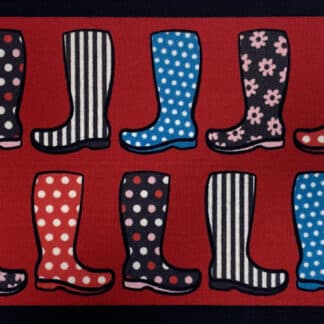 LOTS OF BOOTS RED 40X60