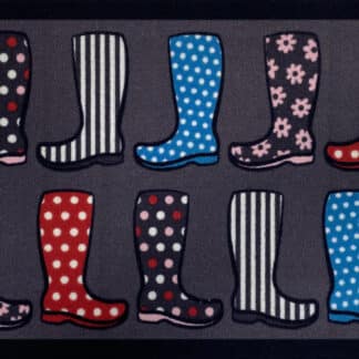 LOTS OF BOOTS GREY 40X60