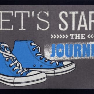 SNEAKER JOURNEY GREY 40X60