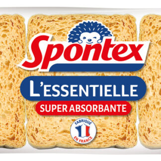 SPONTEX EPONGE ESSENTIELLE X3