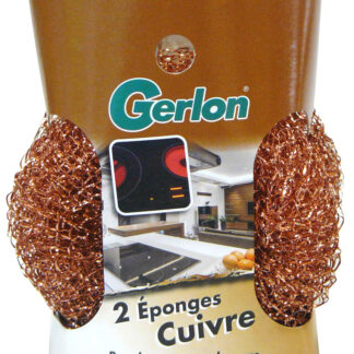 LOT DE 2 EPONGES CUIVRE