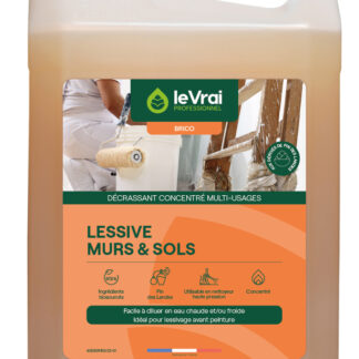 LE VRAI BRICO LESSIVE MURS SOLS 5L