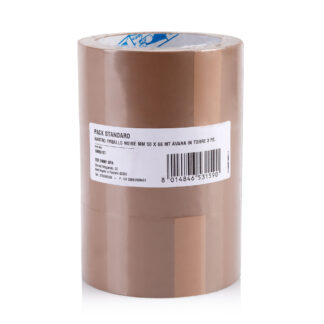 GEKO ADH EMBAL MARRON LOTX3 50X66MM