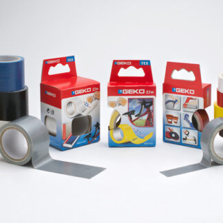 GEKO ADH TEXTILE 19MMX2.7M JAUNE