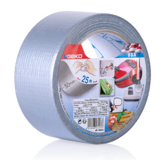 GEKO ADH TOILE GRIS 50MMX25M