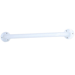 BARRE SOULEVEMEN ACIER 30CM BLANC