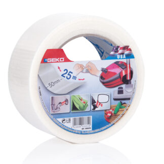 GEKO ADH TOILE TRANSPARENT 50MMX25M