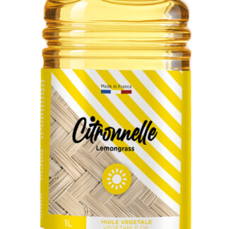 HUILE VEGETALE CITRONNELLE 1L