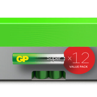 GP PILES ALCALINES SUP AAA LR03 X12