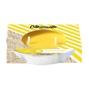 COUPELLE ALU CITRONNELLE 2 MECHES