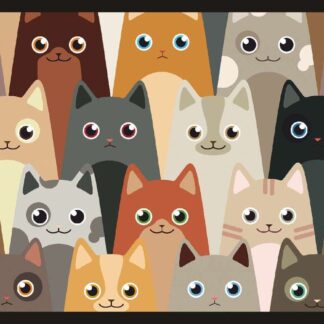 VELVET CATS1 45X75