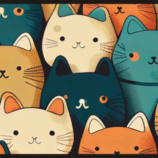 VELVET CATS 45X75