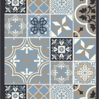 RLX TRIPPLE TILES BLUE 0,66MX15