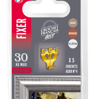 CROCHET LAITON X5 N°4
