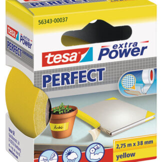 TESA TOILE PERFECT BT JAUNE 2,75X38