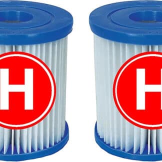 LOT 2 FILTRES CART PISCINE TYPE H