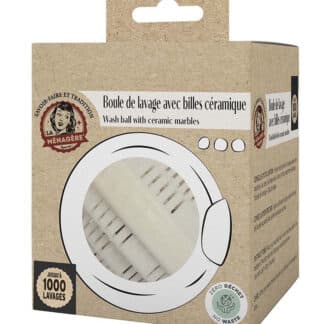 BOULE DE LAVAGE+BILLES CERAMIQUES