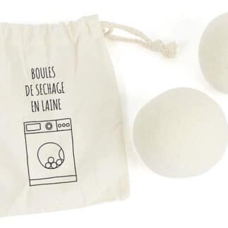 BALLES DE SECHAGE EN LAINE X2