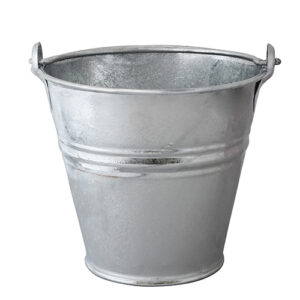 SEAU EVASE 28 GALVA A CHAUD 10L