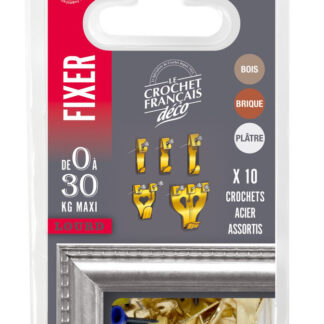 CROCHET ASSORTIS CARTEX10