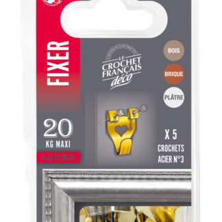 CROCHET LAITON X5 N°3