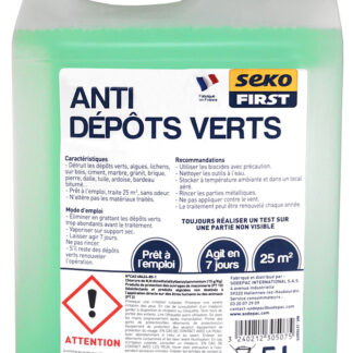 SEKOFIRST ANTI DEPOTS VERTS 5L