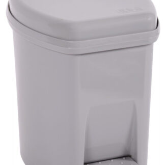 POUBEL SDB 6L GRIS BETON PEDAL+SEAU